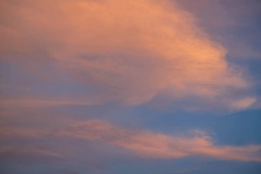 Sanat dekorasyon duvar kağıdı için günbatımı gökyüzü arka plan Altostratus bulut