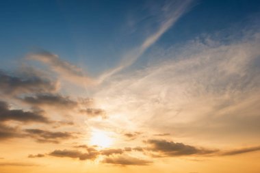 tahmin ve meteoroloji kavramı için sabah arka plan soyut cumulustratus bulut güzel