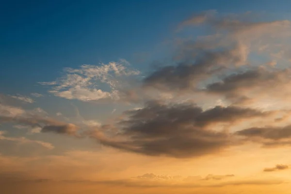 Tahmin Meteoroloji Kavramı Için Sabah Arka Plan Soyut Cumulustratus Bulut — Stok fotoğraf