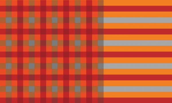 オレンジ グレータイのふんどしシームレスタータン柄の背景 トレンディタイルベクトル Alliphonewallpapers Net — ストックベクタ