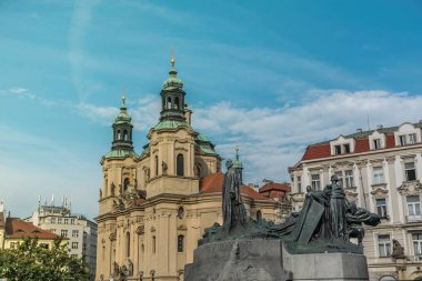 Jan hus Memorial on the Oldtown squar, Prag, Çek Cumhuriyeti