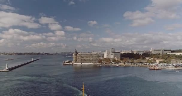 Istanbul Bosphorus Haydarpasa Ferries Royalty Free Stock Video