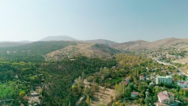 Konya Hava Görünümünü Yapay Nehir — Stok video