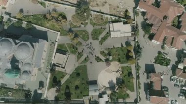 Konya Mevlana Camii karmaşık havadan görünümü 6