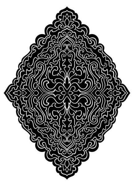 Абстрактный Медальон Дизайна Шаблон Ковра Обоев Текстиля Любой Поверхности Векторный — стоковый вектор