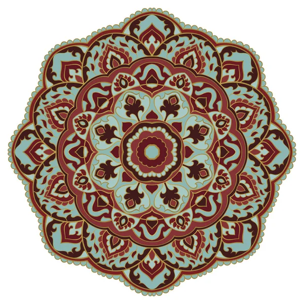 Vetor mandala oriental . — Vetor de Stock