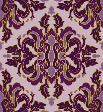 oryantal dekoratif desen. 