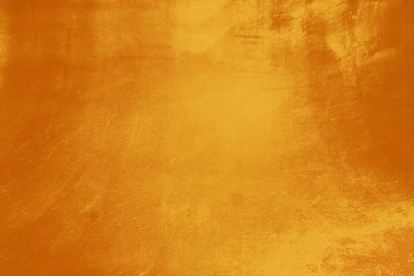 Abstrait grunge surface orange bronze or fond jaune doré — Photo