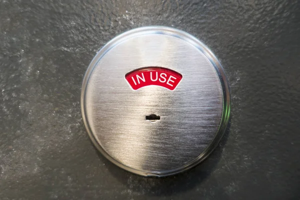 Kamu banyo, su dolabı, kullanımda lavabo, işgal işareti