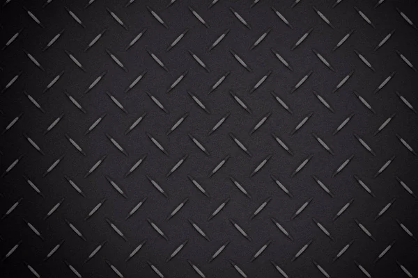 Dark industrial wall diamond steel textured pattern background b — Stock Photo, Image