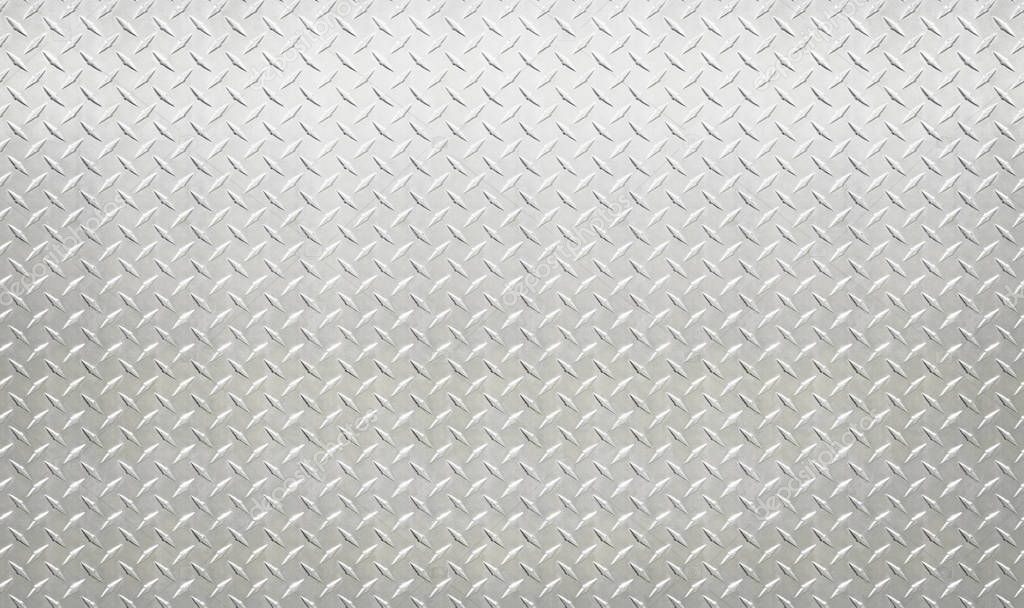white silver diamond steel plate surface pattern