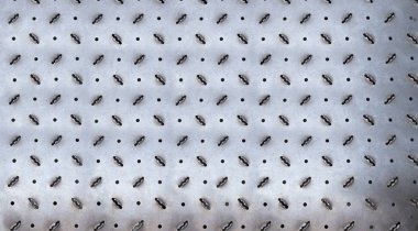 paslanmaz çelik Elmas Güvenlik Izgara yüzey sırtları