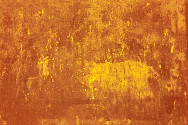 Abstract grunge surface orange bronze gold background golden yel — Stock Photo, Image