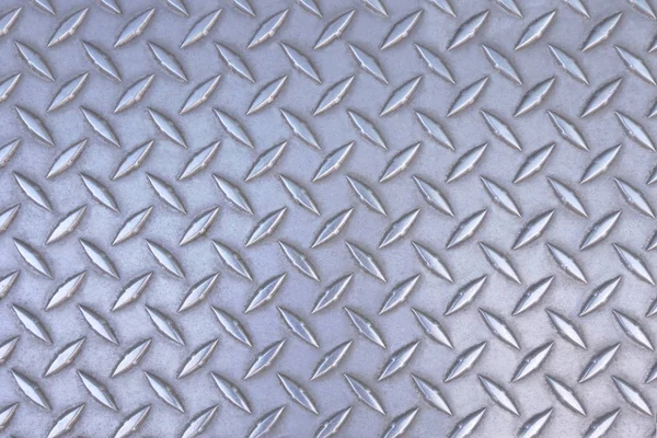 Textura Placa Acero Del Diamante Inoxidable Del Metal Fondo Modelado — Foto de Stock