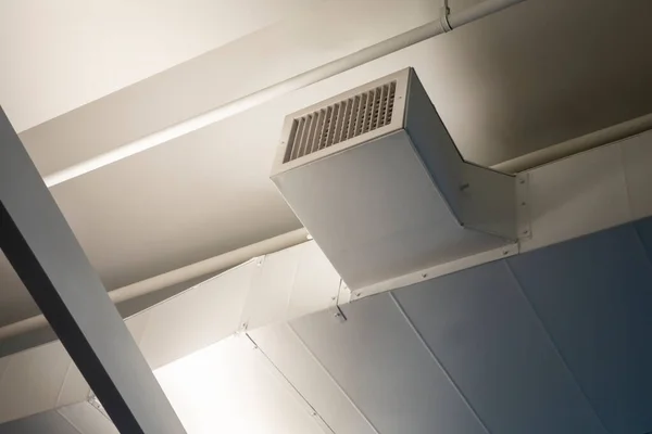 clean hot of cold air ways in an office building ceiling vent