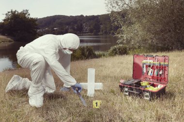 Olay yeri incelemesi - suç mahalli nde kanıt ile çalışma