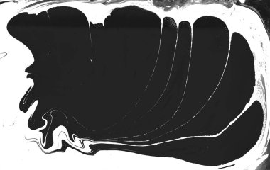 Mermer mürekkep deseni soyut arkaplan. siyah ve beyaz ton