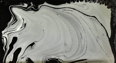 Mermer mürekkep deseni soyut arkaplan. siyah ve beyaz ton