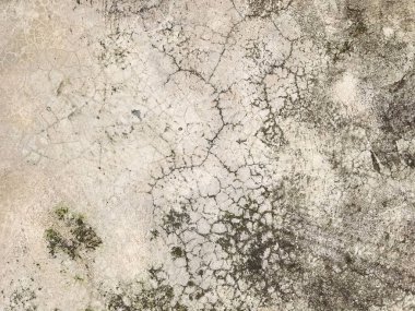 Eski kirli zemin dokusu, gri beton arka plan