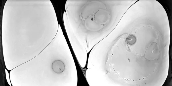 大理石のインクパターンテクスチャ抽象的な背景 黒と白のトーン — ストック写真
