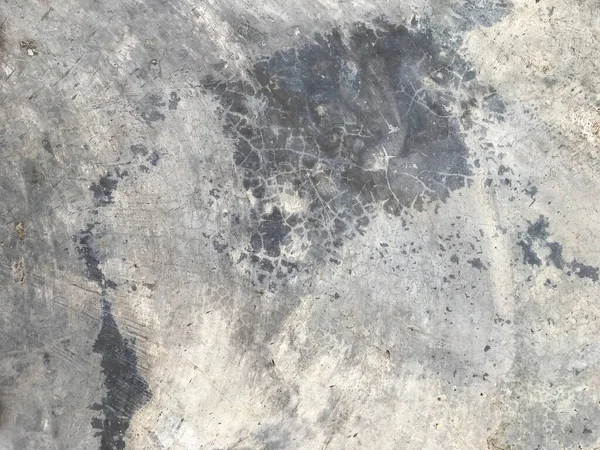 Stará Špinavá Podlaha Textura Šedé Betonové Stěny Pozadí — Stock fotografie