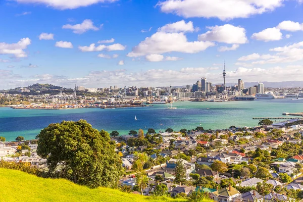 Skyline Auckland Nova Zelândia — Fotografia de Stock