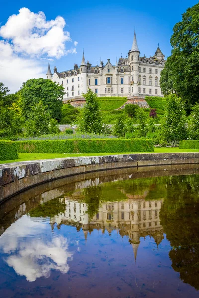 Pohled Dunrobin Castle Golspie Skotsko — Stock fotografie