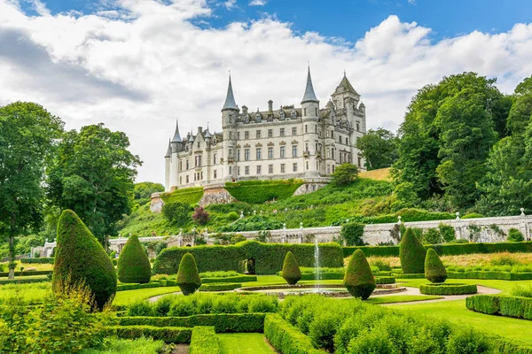 Vista Del Castillo Dunrobin Golspie Escocia — Foto de Stock