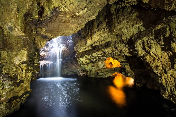 Smoo Cave Durness Scozia — Foto Stock