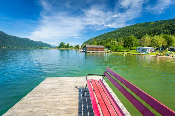 Verano en Ossiacher Lake, Carintia, Austria —  Fotos de Stock