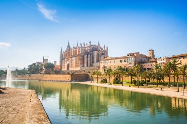 Katedral de Santa Maria Palma de Mallorca İspanya.