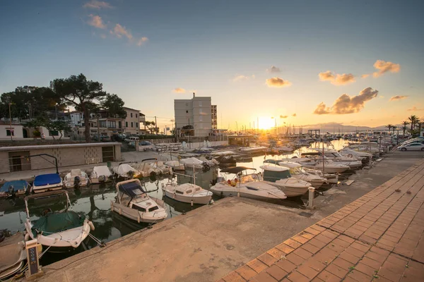Sunset at Las Maravillas coast in Palma de Mallorca.