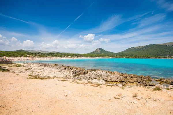Cala Agulla Playa Más Bonita Mallorca — Foto de Stock