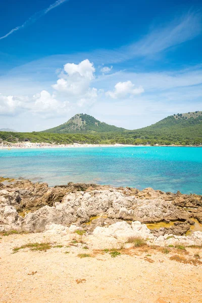 Cala Agulla Playa Más Bonita Mallorca — Foto de Stock