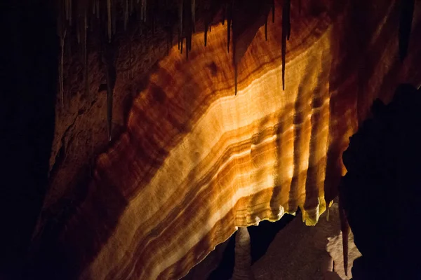 Famosas Grutas Porto Christo Mallorca Cuevas Del Drach Grutas Dragão — Fotografia de Stock