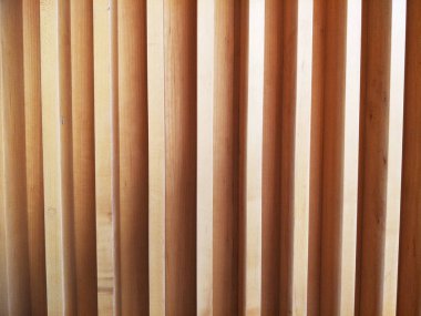 Bir ahşap duvar artchitect