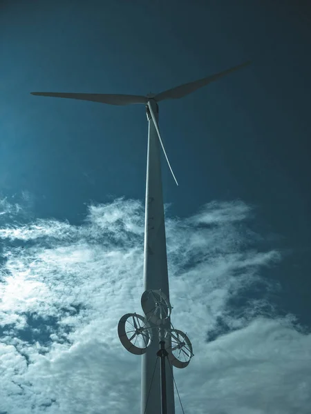 Énergie Éolienne Produire Électricité — Photo