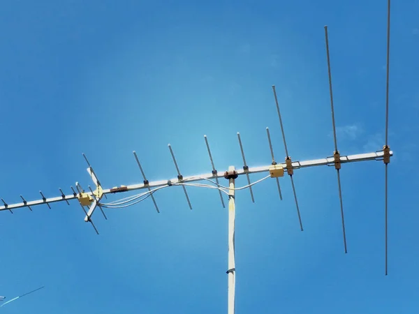 Kabel Ontvangt Hoge Signaalsterkte — Stockfoto