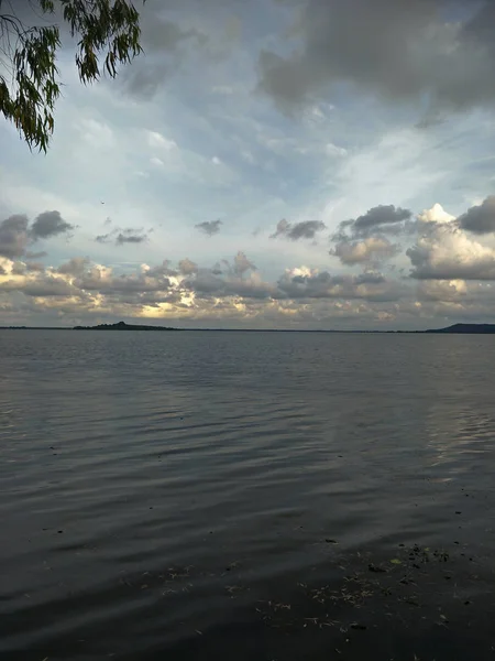 Meer Avondcielo Mar — Stockfoto