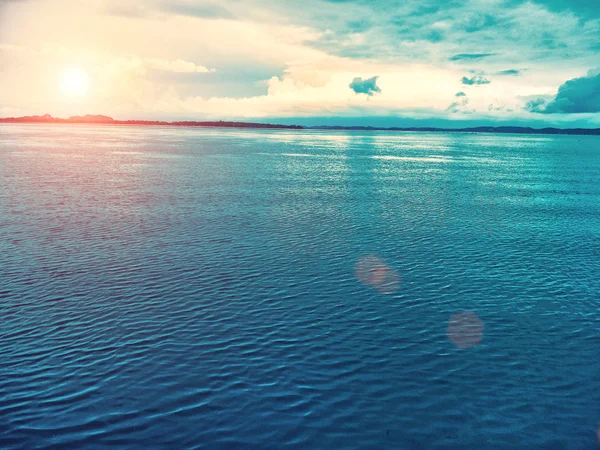 Озеро Вечером — стоковое фото