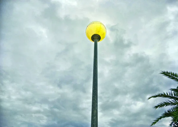 Poste Luz Para Lugar —  Fotos de Stock