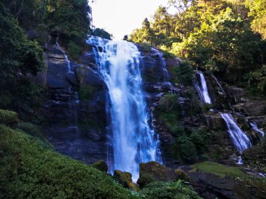 bir şelale Chiangmai, Tayland