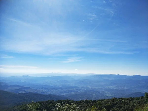 Bergslandskap Chiangmai Thailand — Stockfoto