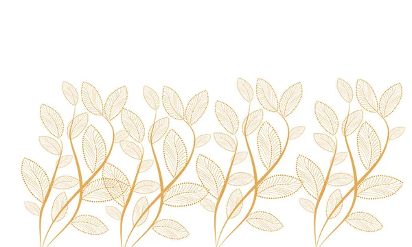 Beautiful Plants Illustration Background — Stock Photo, Image