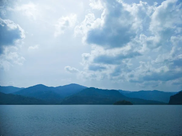 Een Mooie Dam Thailand — Stockfoto