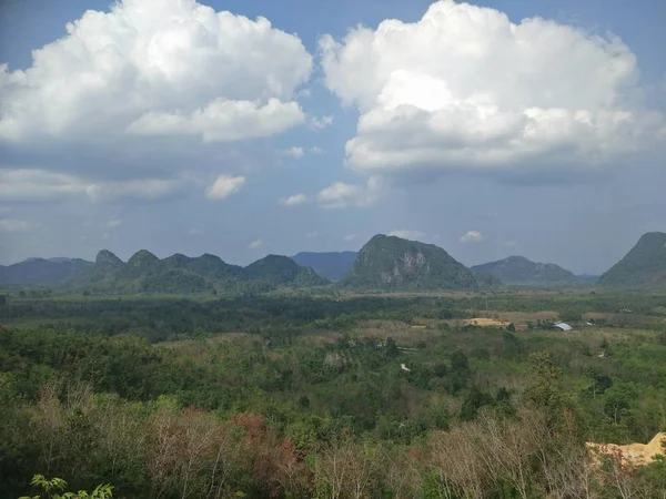 Utsikt Över Berget Thailand — Stockfoto