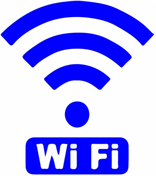 無料の Wifi 信号ベクトル — ストックベクタ