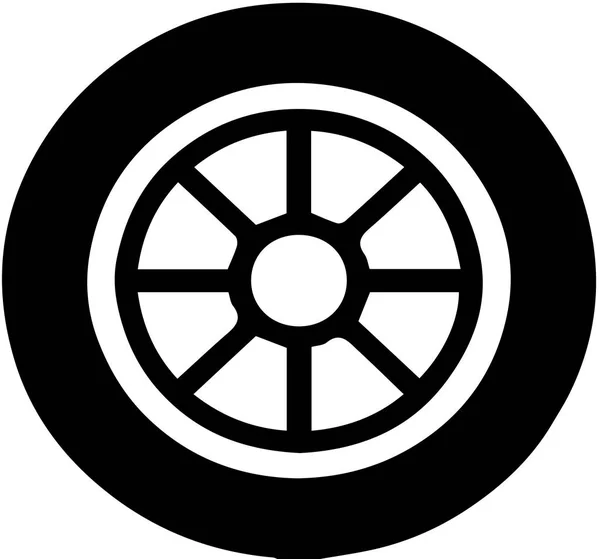 Steering Wheel Vector Asia — Stock Vector