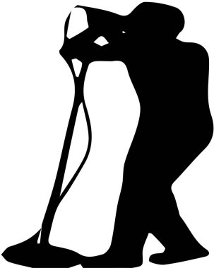 Beyaz arkaplanda mikrofon simgesi