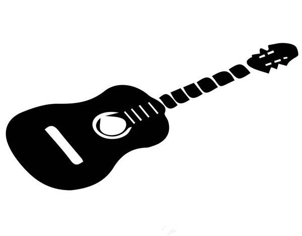 Instrument Musique Sur Fond Blanc — Image vectorielle